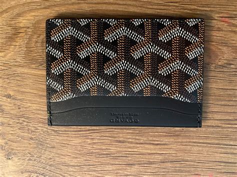 goyard cardholder limited edition|goyard card holder retail price.